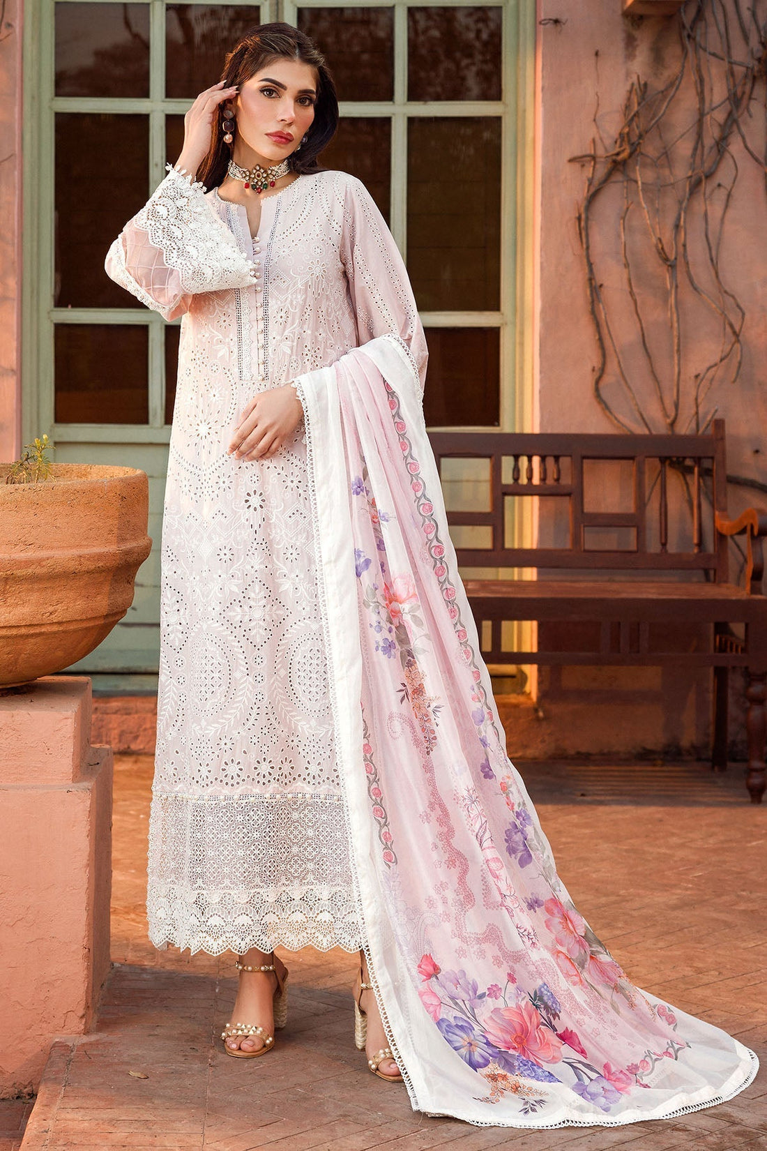 Motifz | Premium Lawn 24 | 4431-AFREEN - House Of Hania