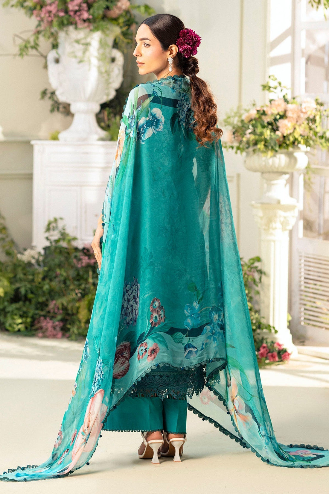 Motifz | Premium Lawn 25 | 5432-MARIGOLD - House Of Hania