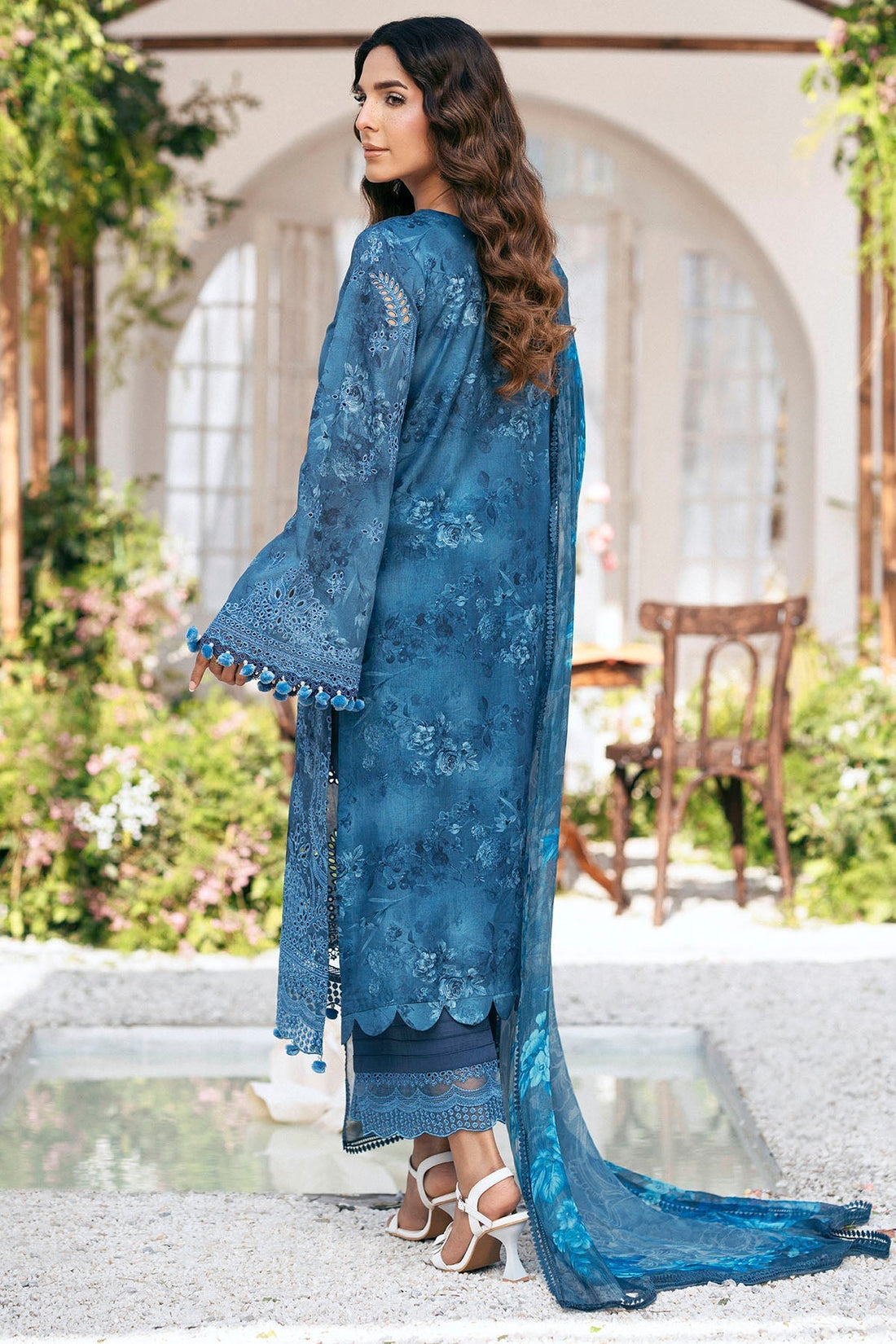 Motifz | Premium Lawn 25 | 5434-LILLY - House Of Hania