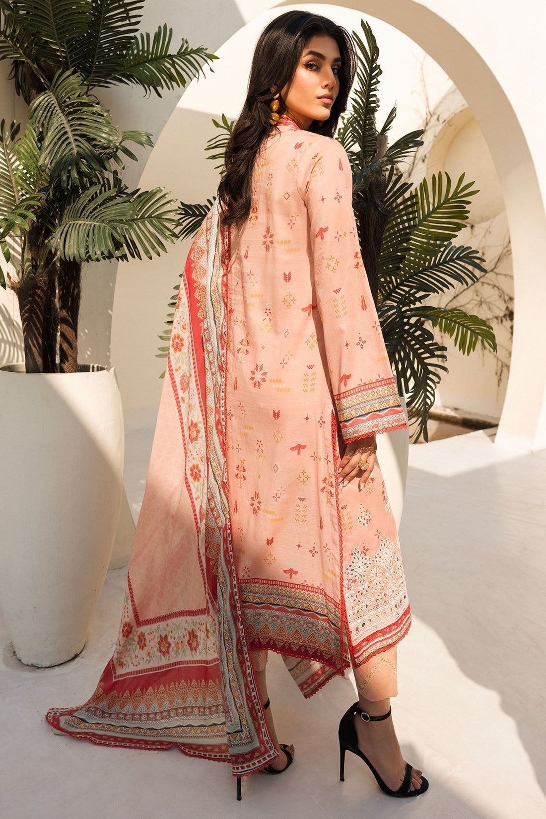 Motifz | Umang Lawn | 4639-NEELKAMAL - House Of Hania
