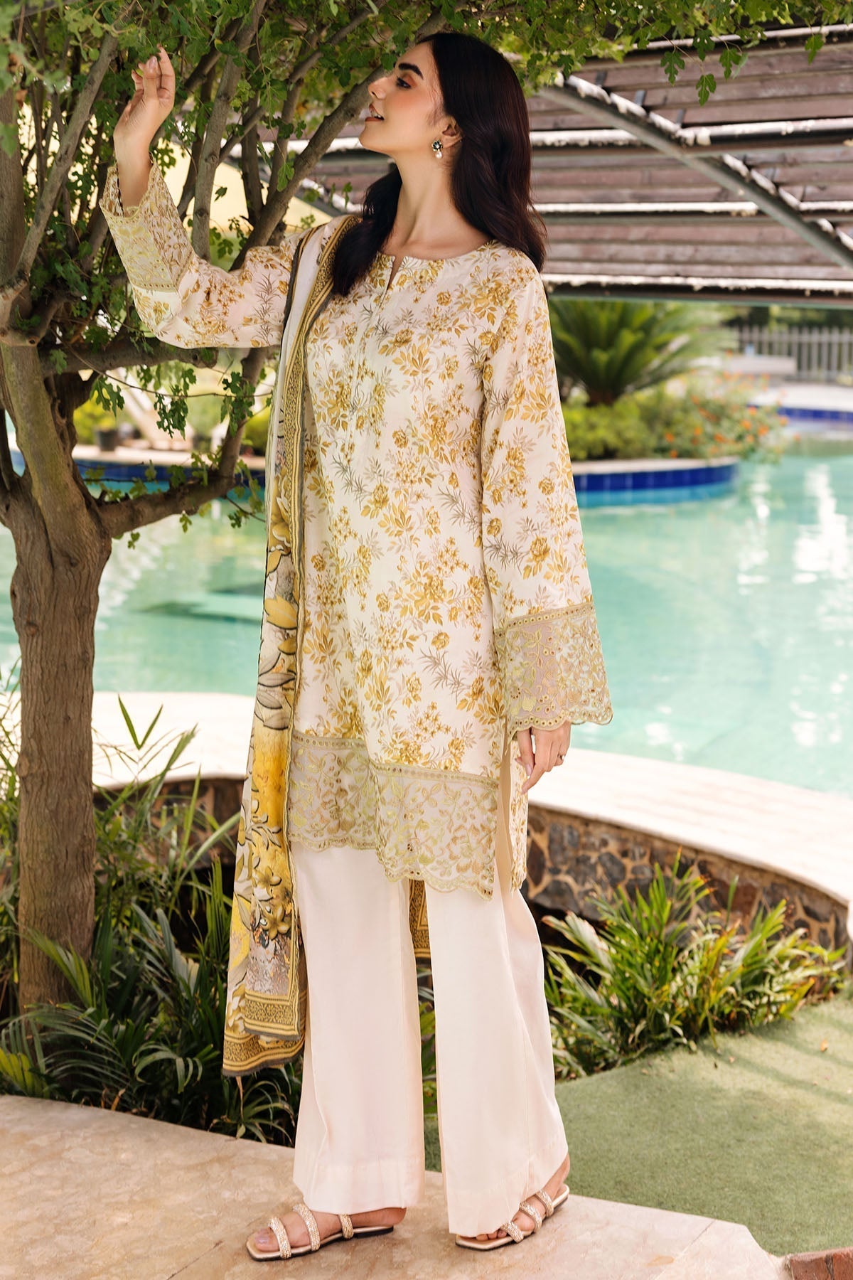 Motifz | Umang Lawn | 4898-SOFIA - House Of Hania