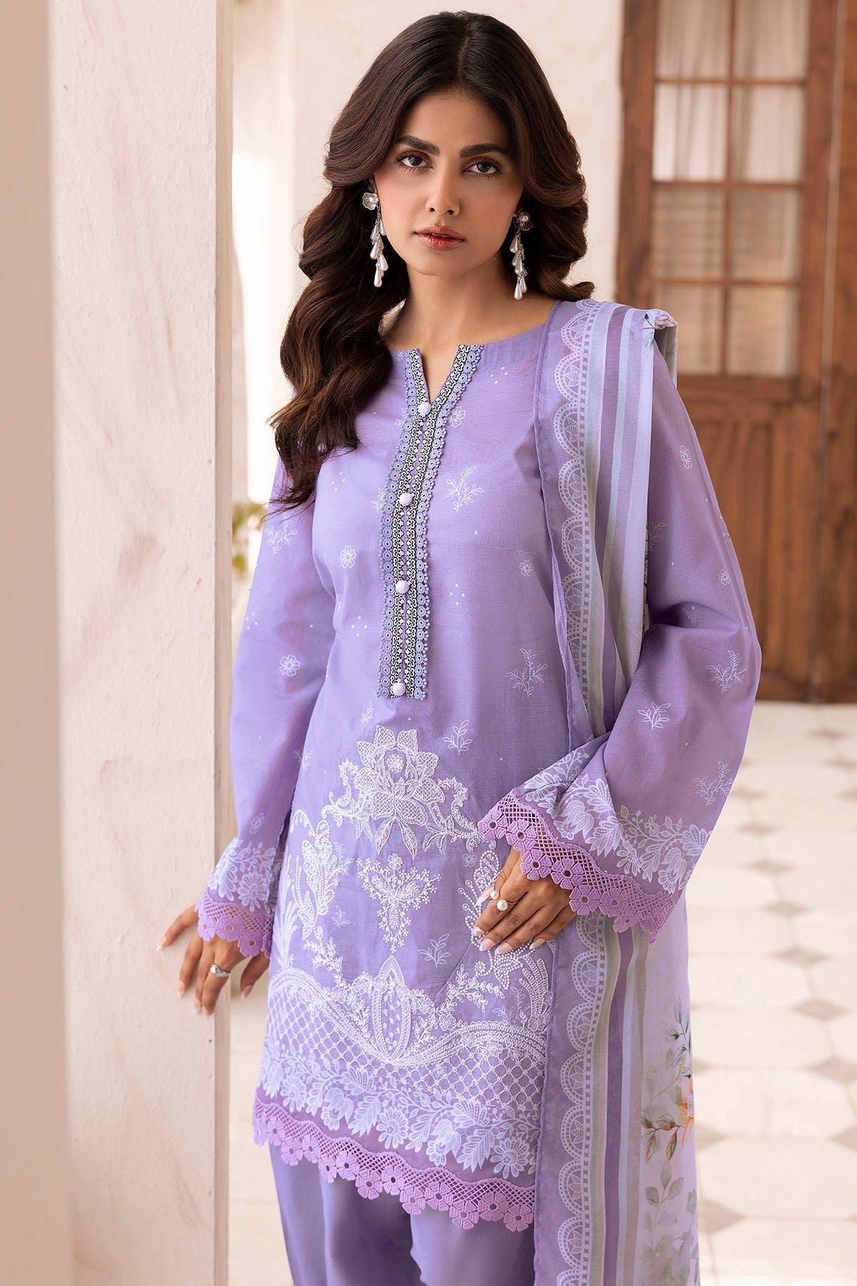 Motifz | Umang Lawn | 5415-LEAH - House Of Hania