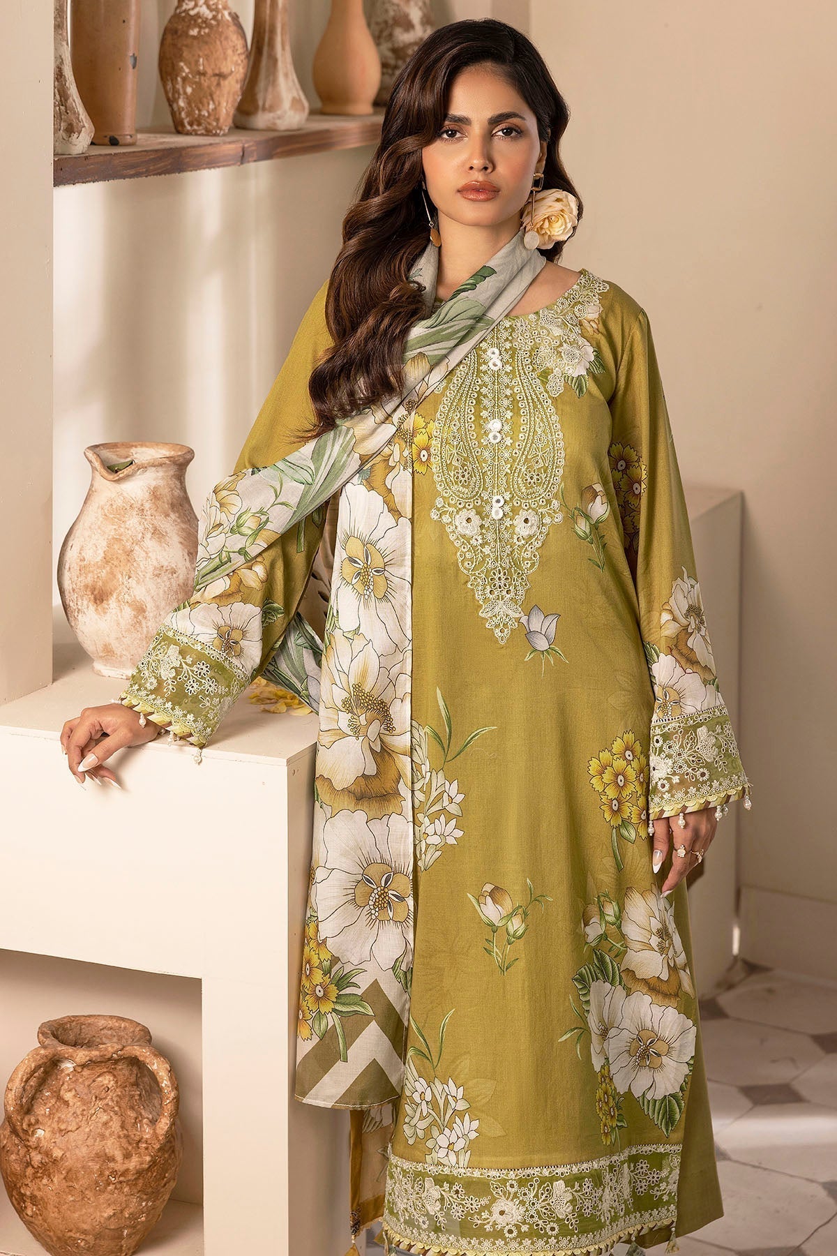 Motifz | Umang Lawn | 5468-BLOOM - House Of Hania