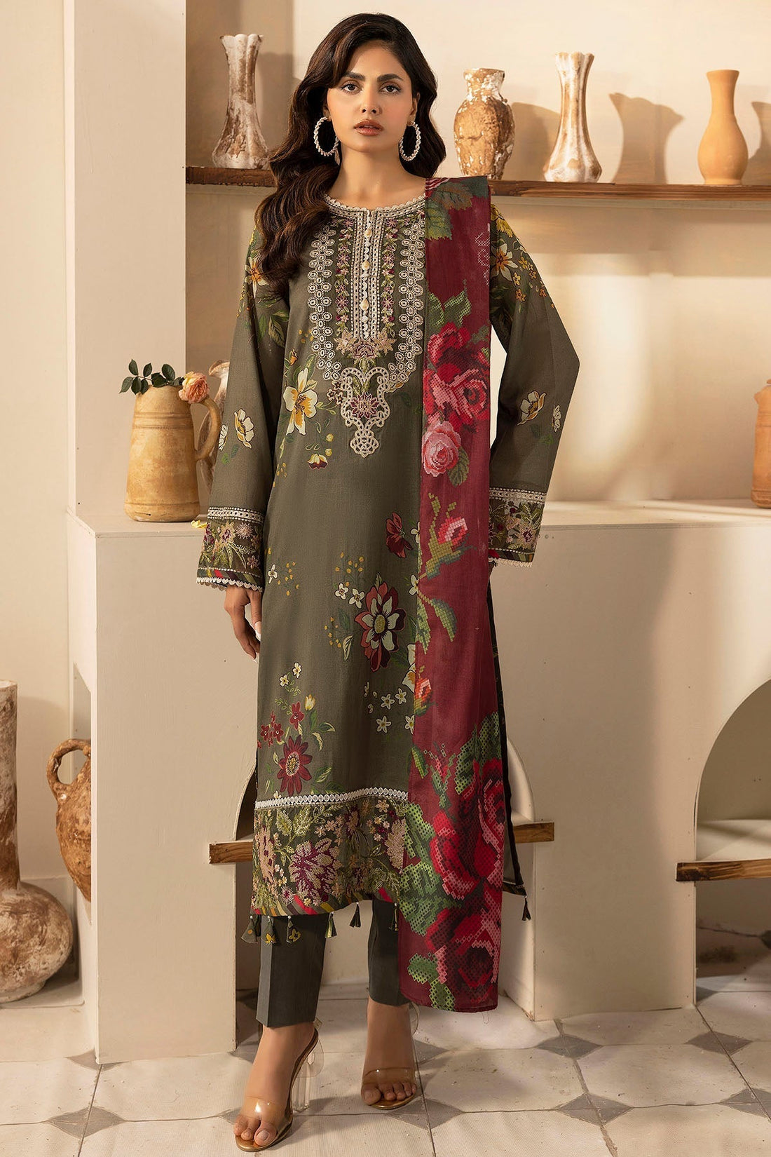 Motifz | Umang Lawn | 5470-NANCY - House Of Hania