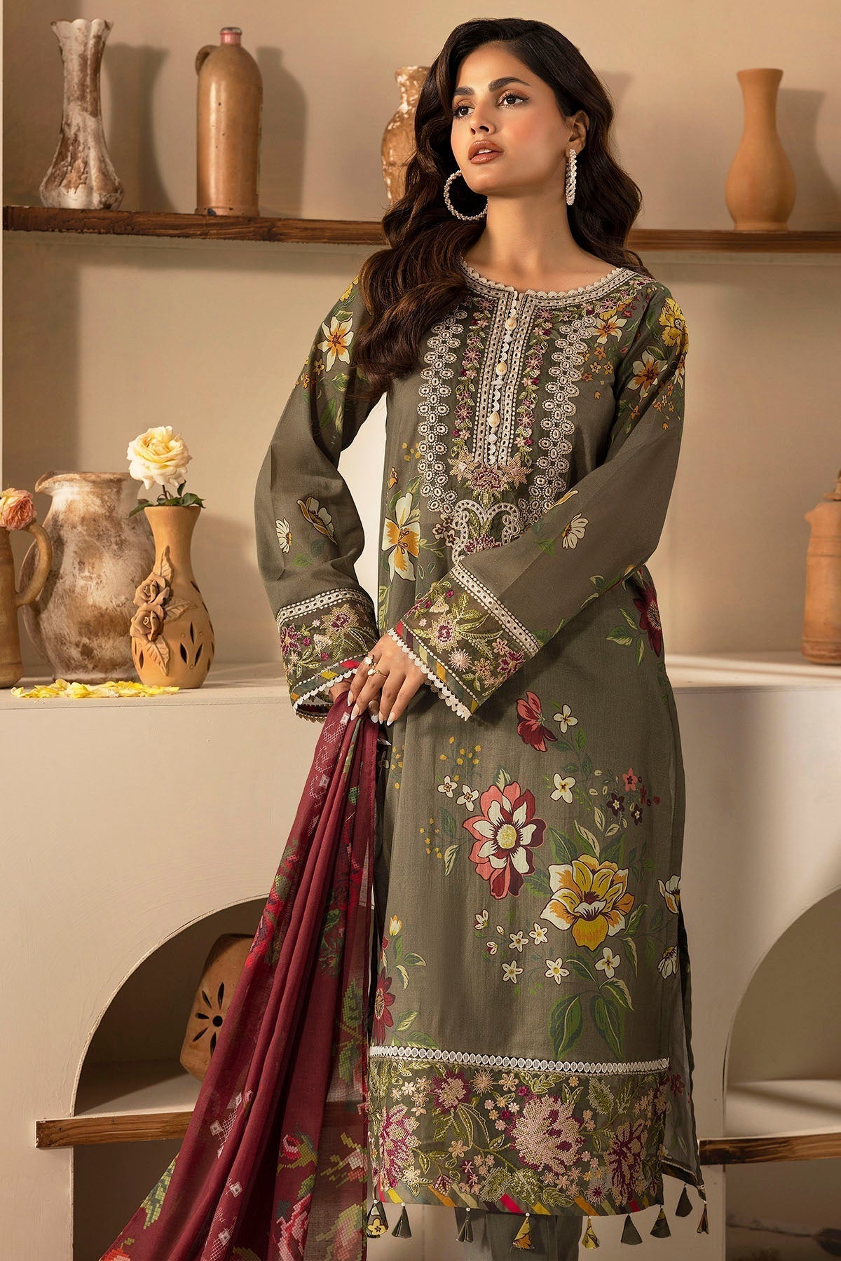 Motifz | Umang Lawn | 5470-NANCY - House Of Hania
