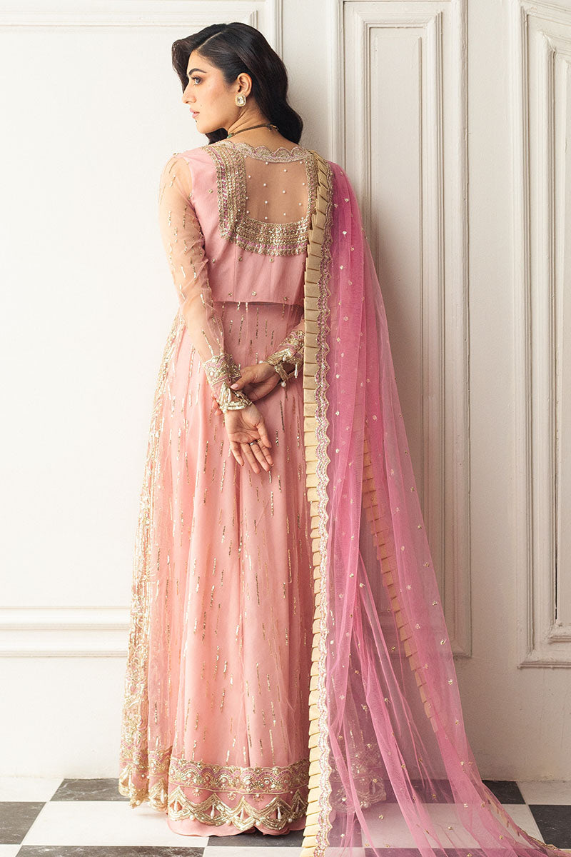 Mushq | Hemline Aura Debut Wedding Formals | AMARANTH - House Of Hania