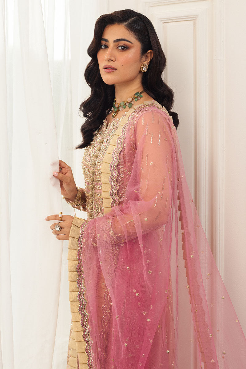Mushq | Hemline Aura Debut Wedding Formals | AMARANTH - House Of Hania