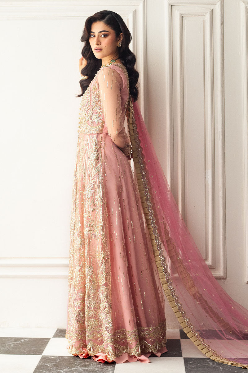 Mushq | Hemline Aura Debut Wedding Formals | AMARANTH - House Of Hania