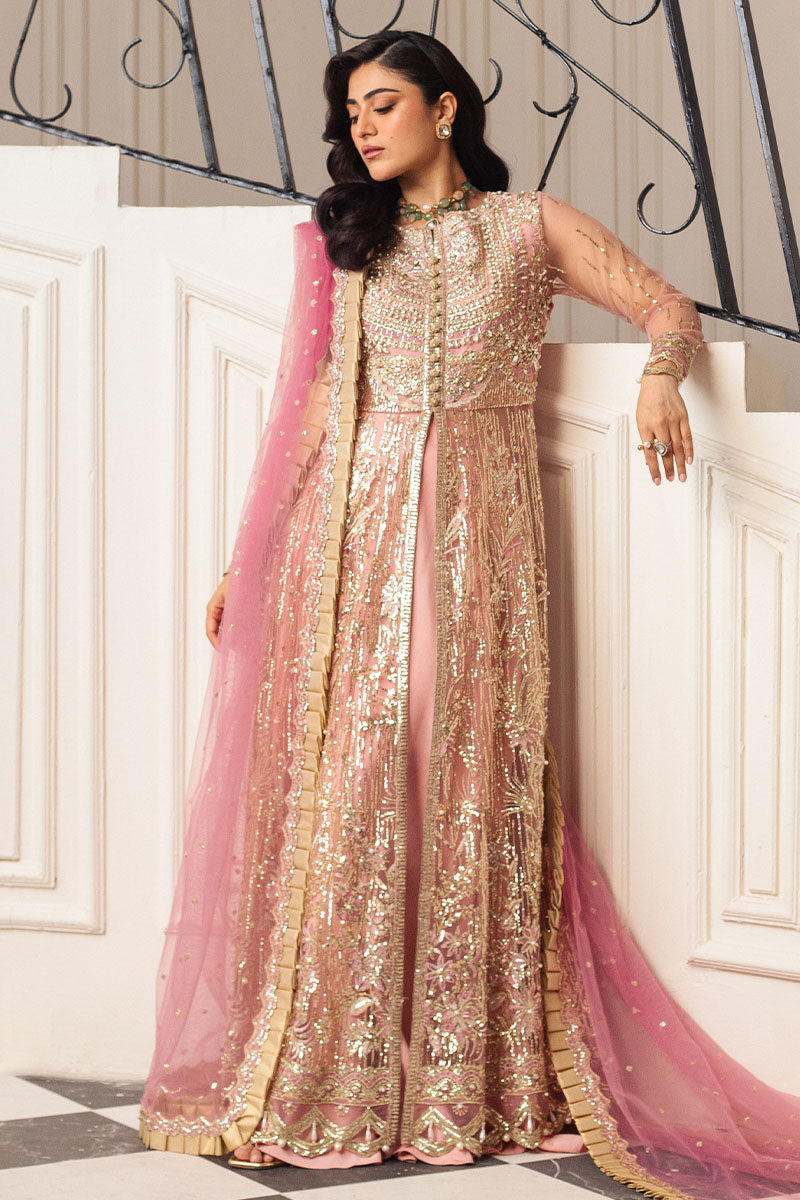 Mushq | Hemline Aura Debut Wedding Formals | AMARANTH - House Of Hania