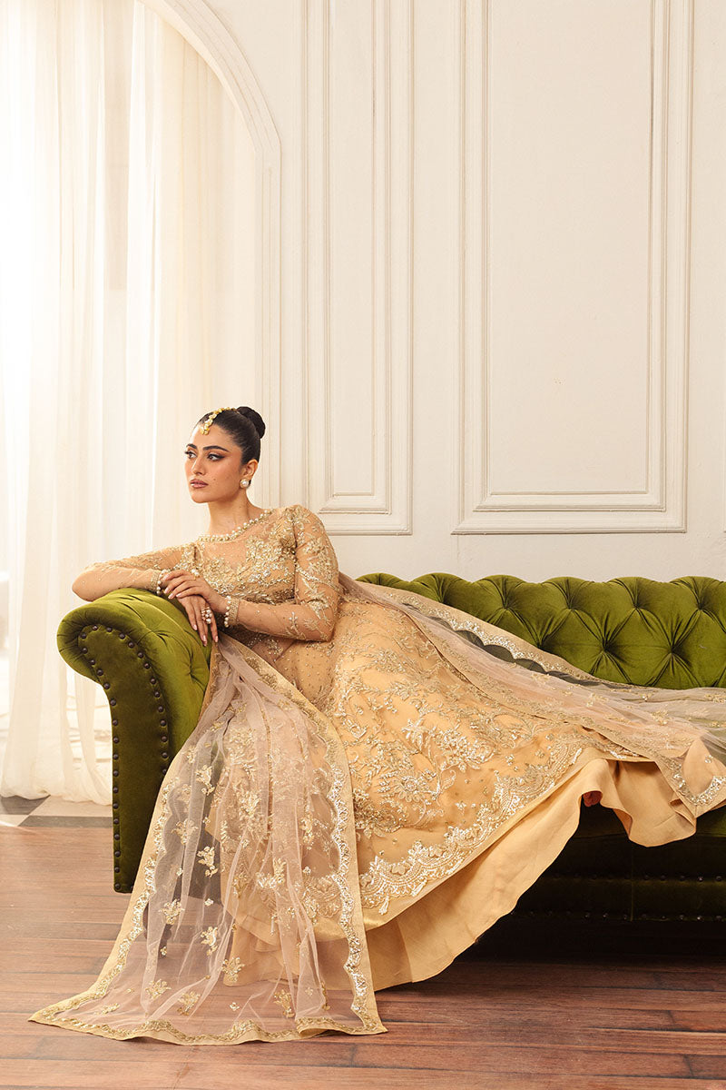 Mushq | Hemline Aura Debut Wedding Formals | CHAMOIS - House Of Hania
