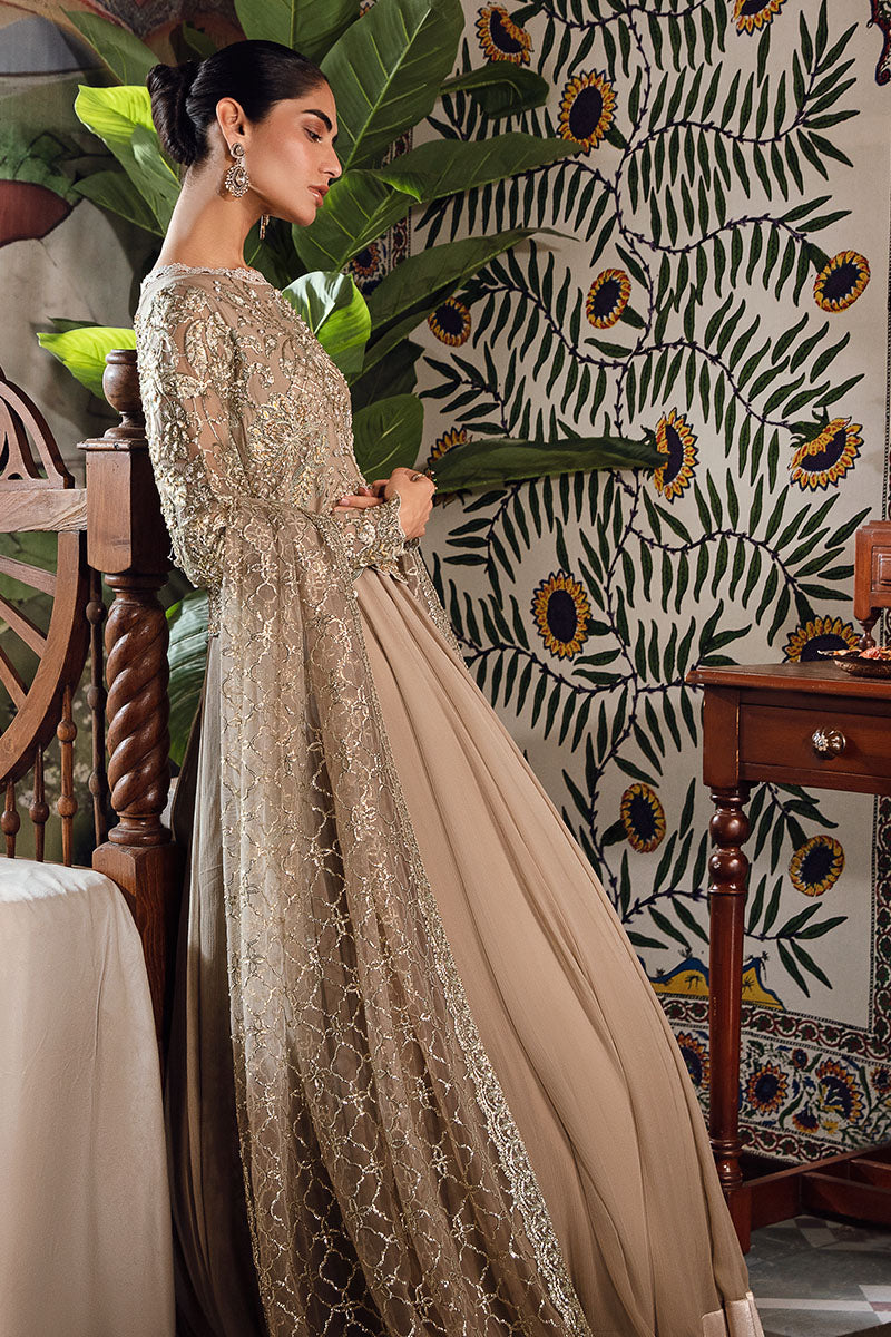 Mushq | Irha Kalidaar Chiffon Pret | HAZEL - House Of Hania