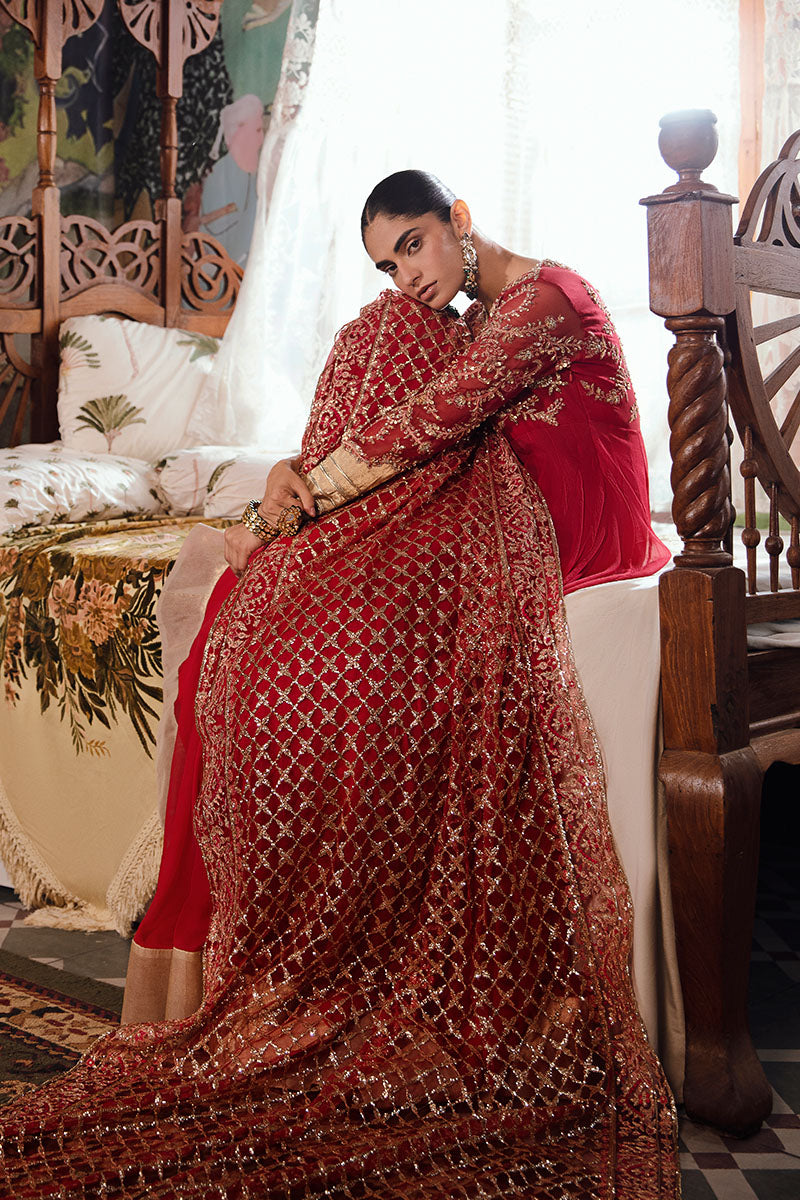 Mushq | Irha Kalidaar Chiffon Pret | MALIAH - House Of Hania