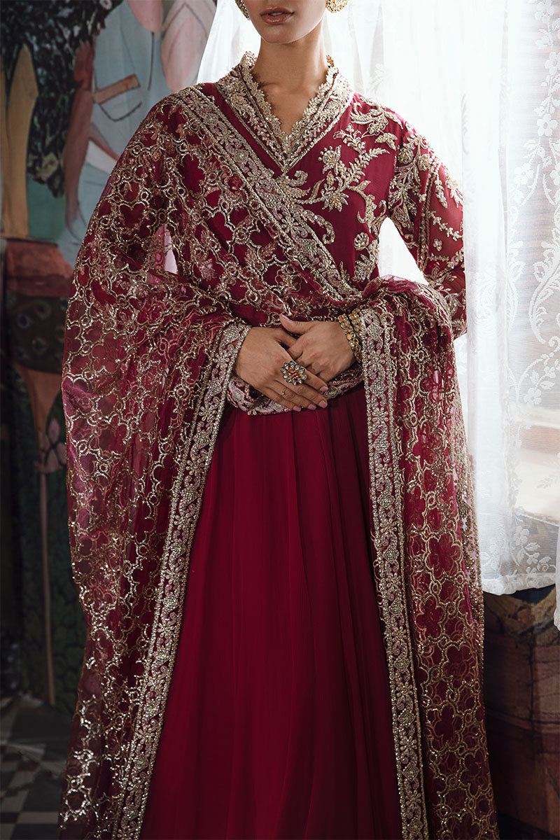 Mushq | Irha Kalidaar Chiffon Pret | NYRA - House Of Hania