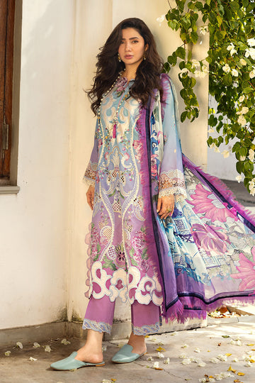 Mushq | Manaram Luxury Lawn 25 | Whispering Melody - House Of Hania