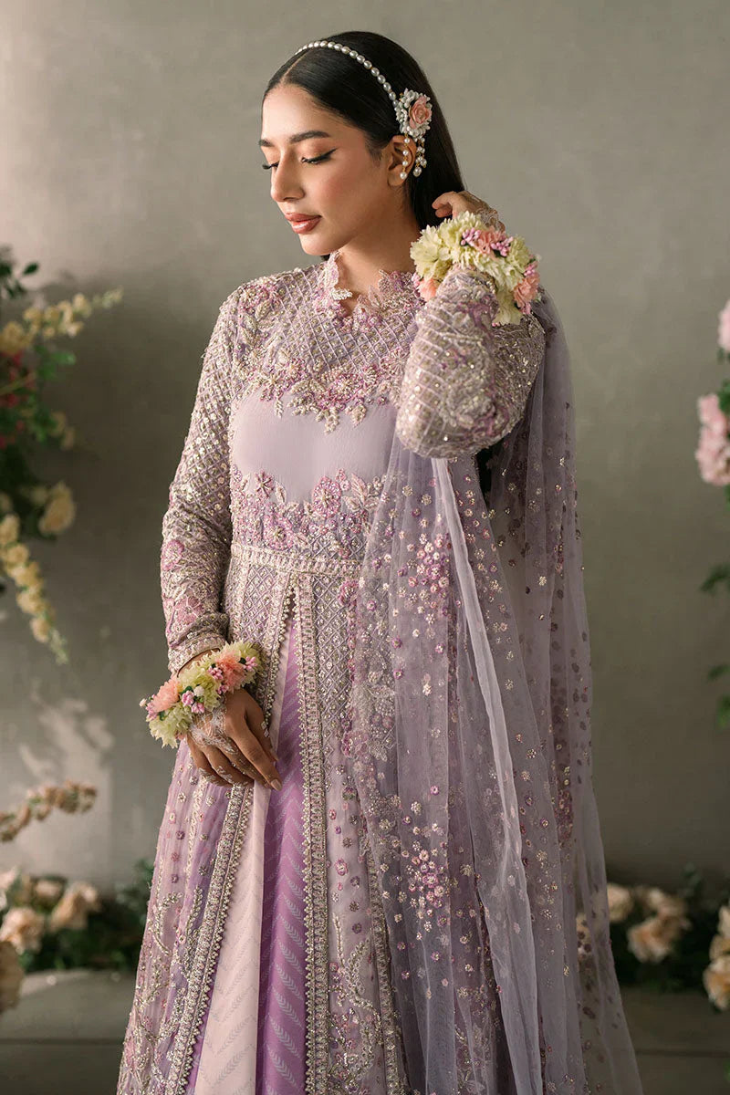 Mushq Mastani Evening Embroidered Chiffon 3Pc Suit MCH-01 ALYANA - House Of Hania