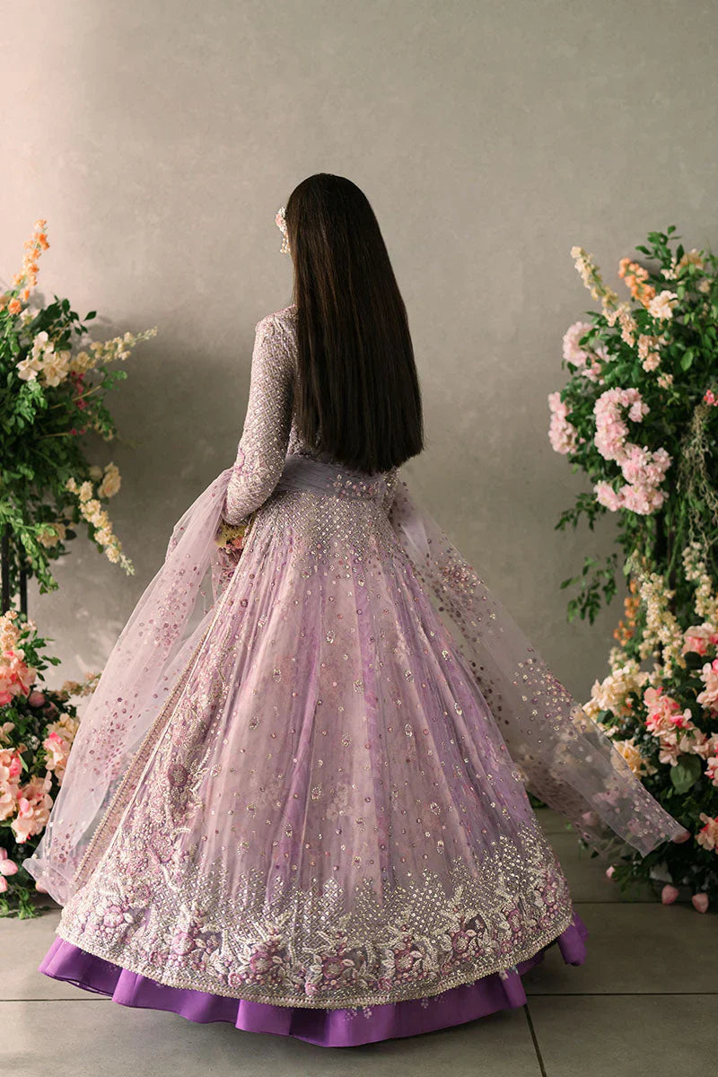 Mushq Mastani Evening Embroidered Chiffon 3Pc Suit MCH-01 ALYANA - House Of Hania