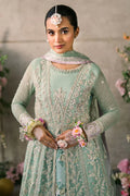 Mushq Mastani Evening Embroidered Chiffon 3Pc Suit MCH-02 FAIZA - House Of Hania