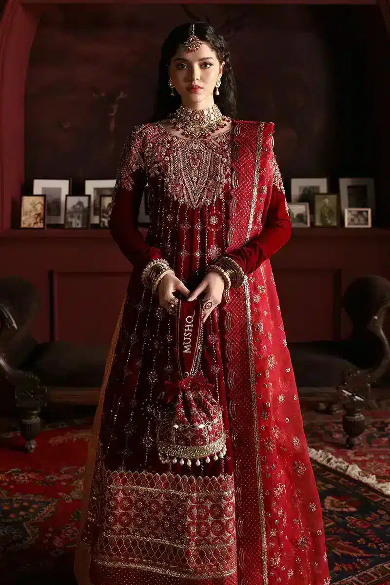 Mushq | Niloufer Velvet Edit 23 | Farah - House Of Hania