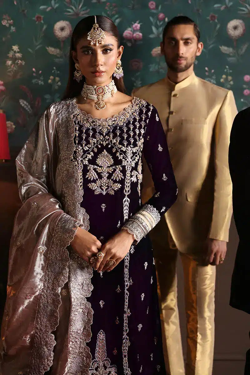 Mushq | Niloufer Velvet Edit 23 | Shirin - House Of Hania