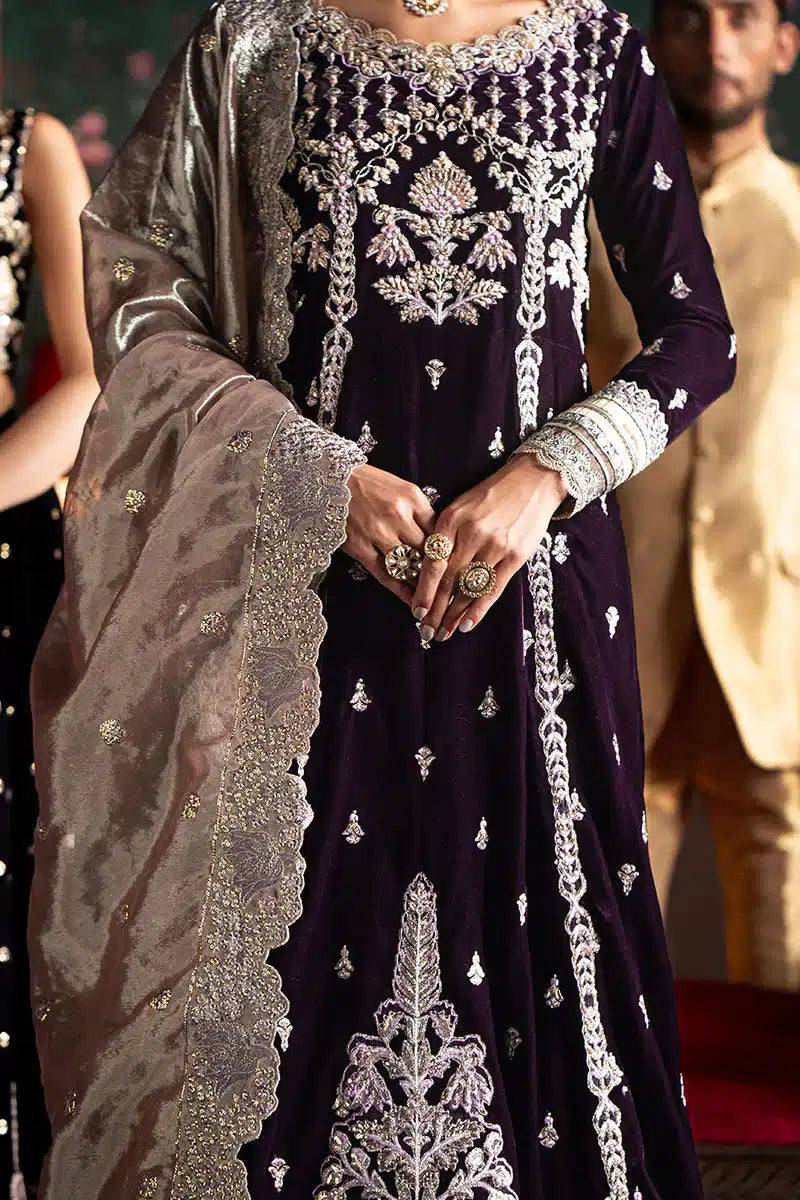 Mushq | Niloufer Velvet Edit 23 | Shirin - House Of Hania