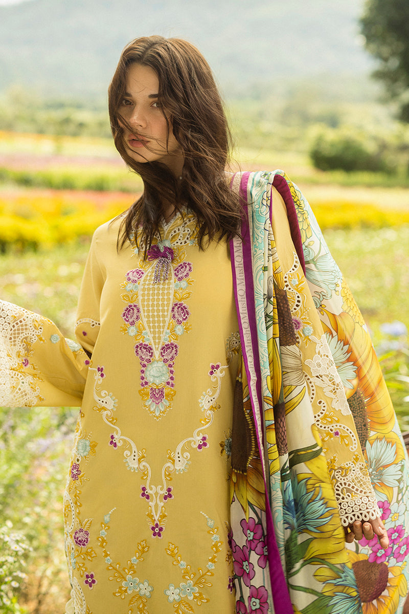 Mushq | Secret Garden Hemline 25 | Faded Sunflower - House Of Hania
