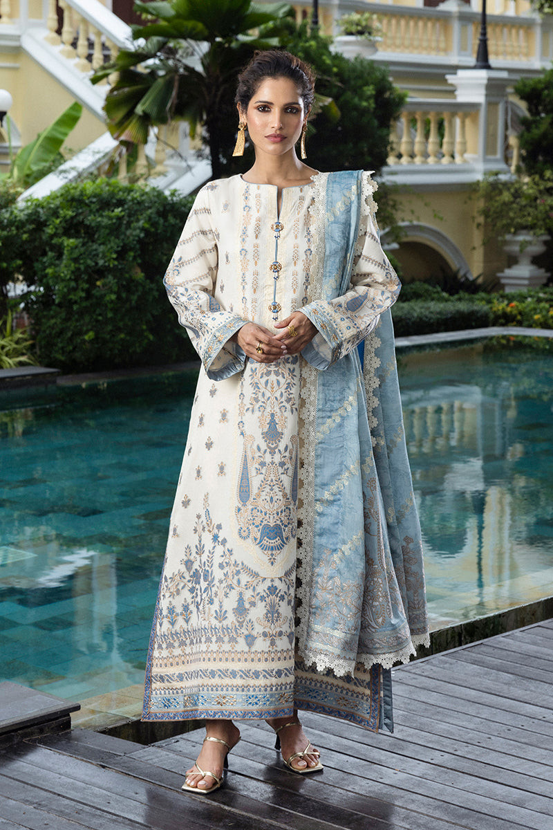 Mushq | Seraph Jacquard Lawn 25 | Calafia - House Of Hania