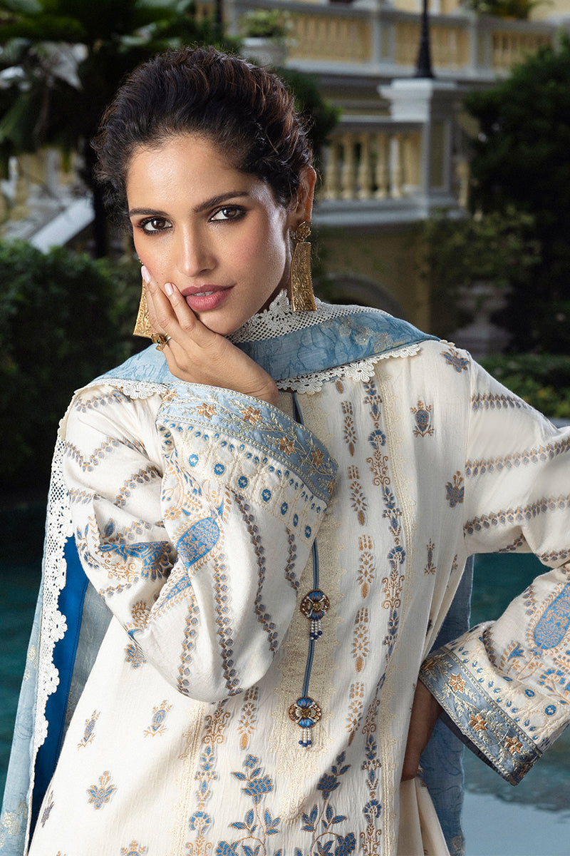 Mushq | Seraph Jacquard Lawn 25 | Calafia - House Of Hania