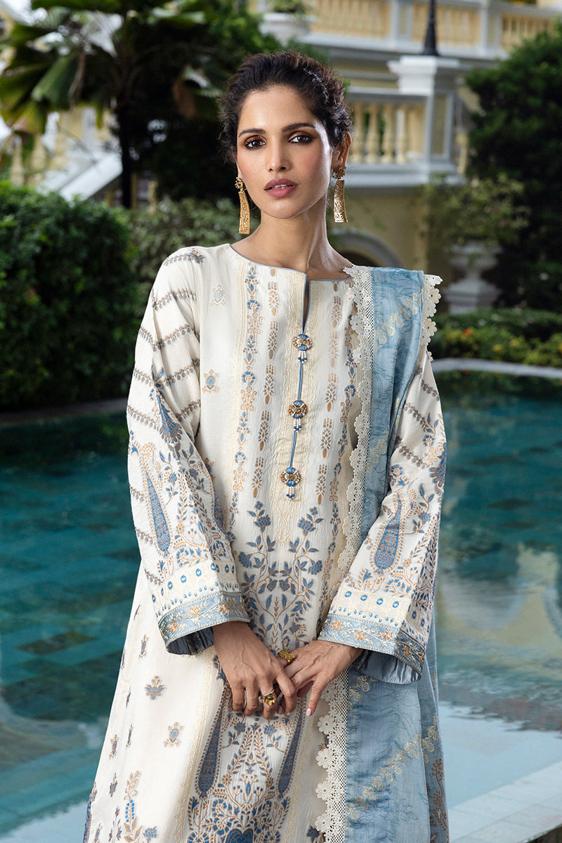 Mushq | Seraph Jacquard Lawn 25 | Calafia - House Of Hania