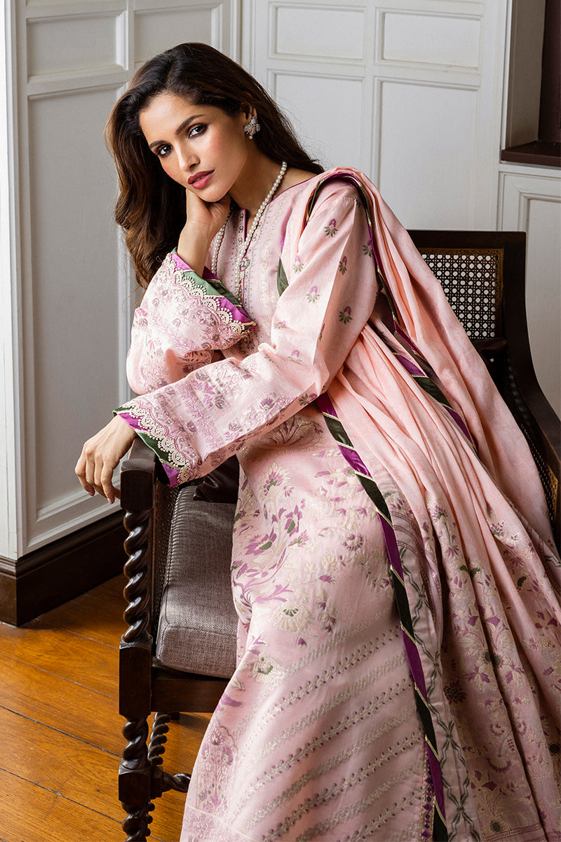 Mushq | Seraph Jacquard Lawn 25 | Lillian - House Of Hania