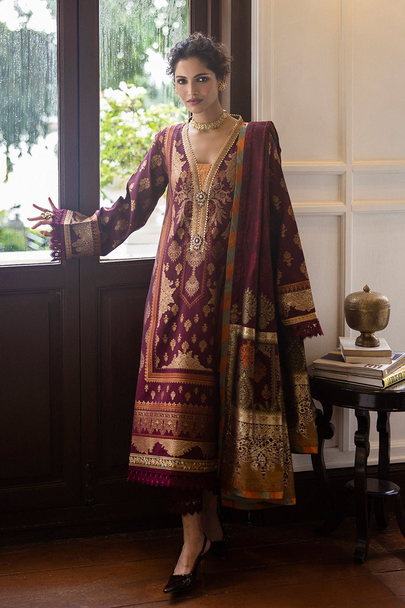 Mushq | Seraph Jacquard Lawn 25 | Morphea - House Of Hania