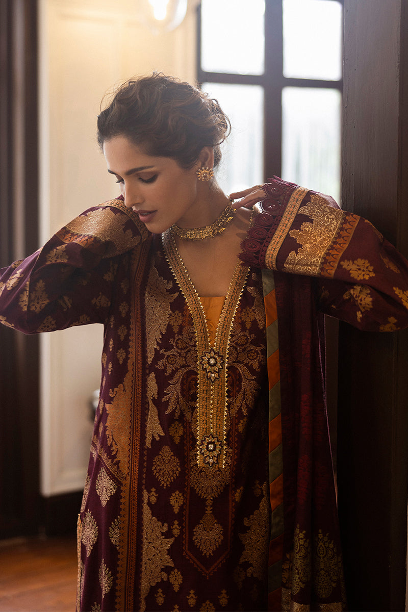 Mushq | Seraph Jacquard Lawn 25 | Morphea - House Of Hania