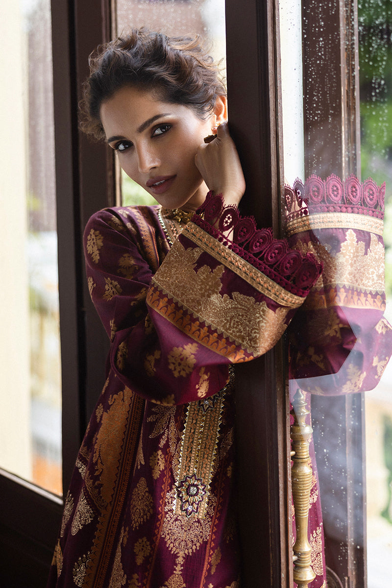 Mushq | Seraph Jacquard Lawn 25 | Morphea - House Of Hania