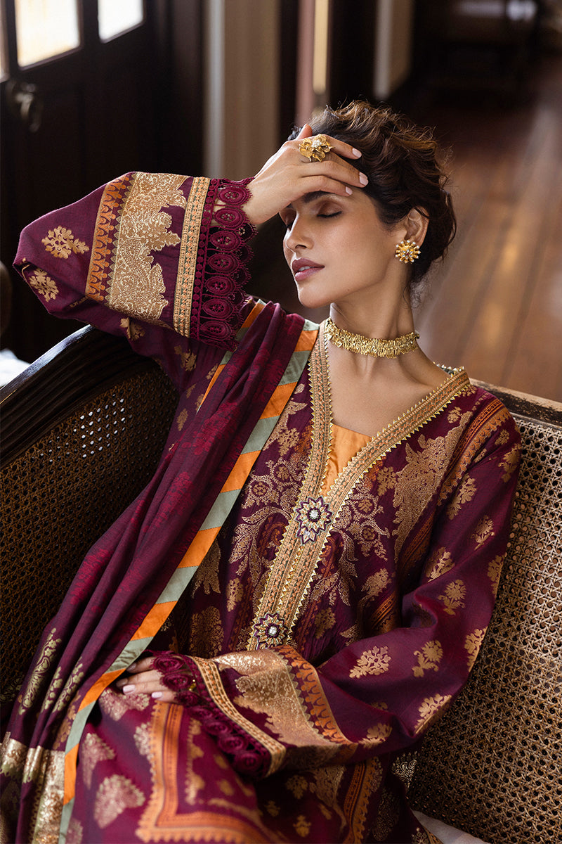 Mushq | Seraph Jacquard Lawn 25 | Morphea - House Of Hania