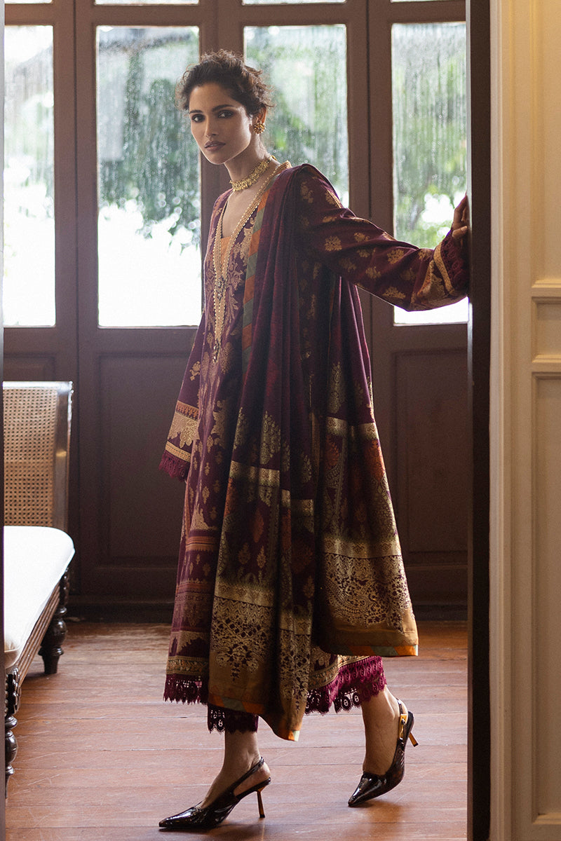 Mushq | Seraph Jacquard Lawn 25 | Morphea - House Of Hania