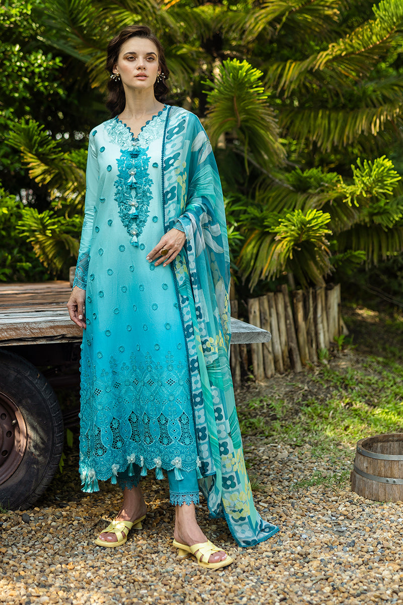 Mushq | Solace Ombre Chikankari | Amore - House Of Hania