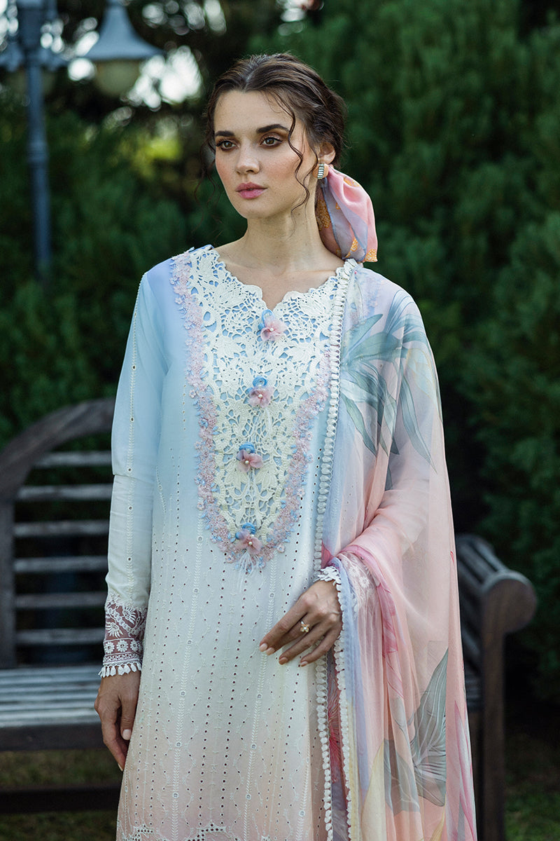 Mushq | Solace Ombre Chikankari | Purezza - House Of Hania