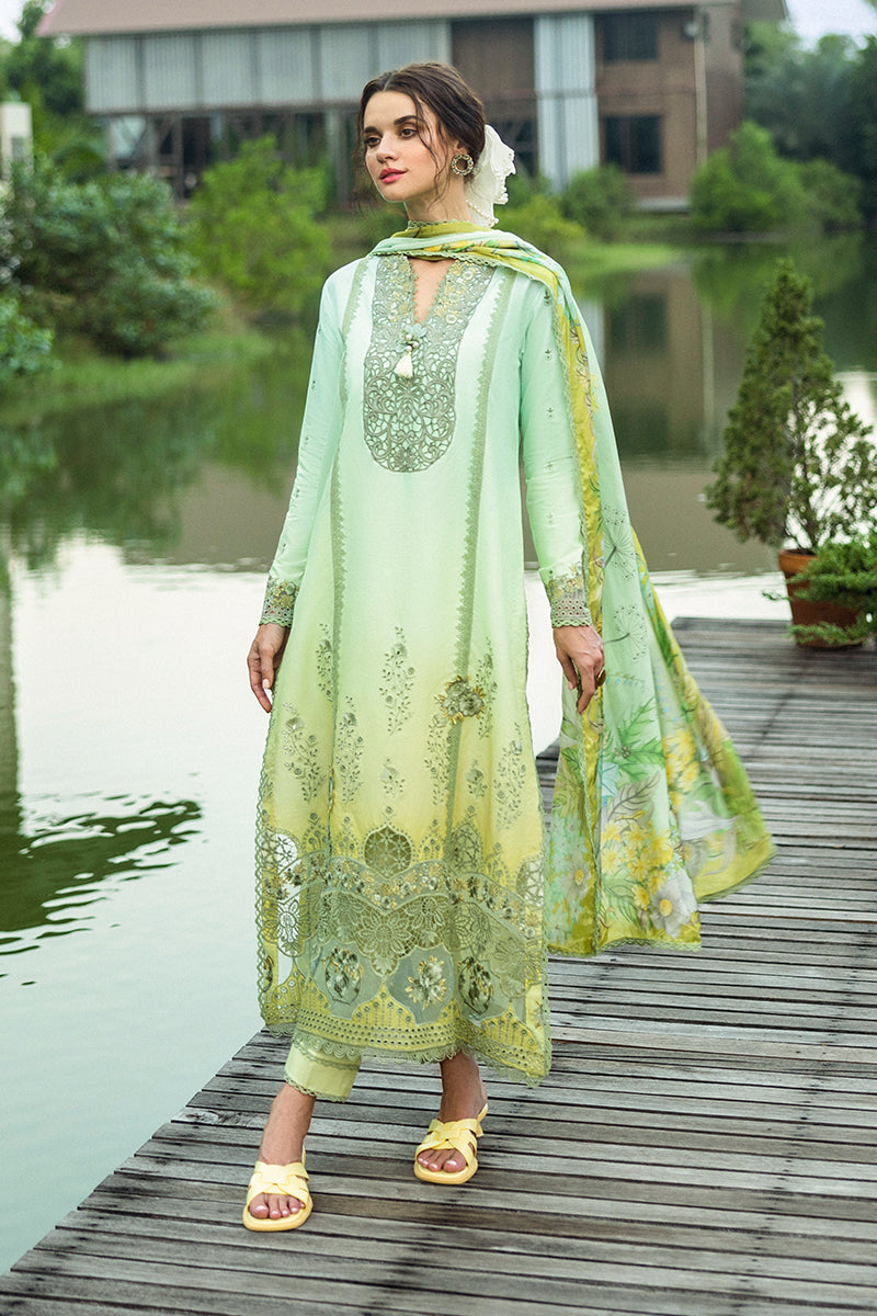 Mushq | Solace Ombre Chikankari | Unione - House Of Hania