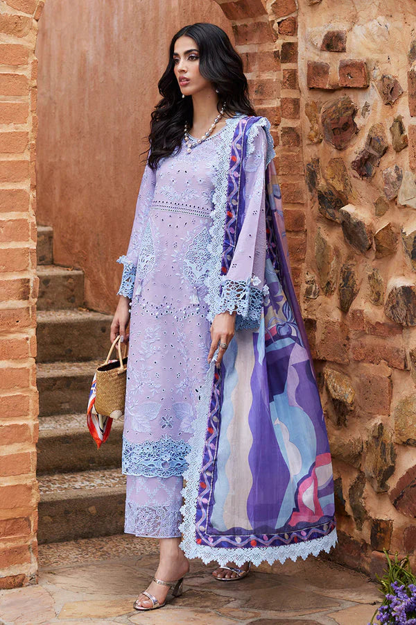 Mushq Te Amo Embroidered Lawn 3Pc Suit MSL-2402 Ciao Couture - House Of Hania