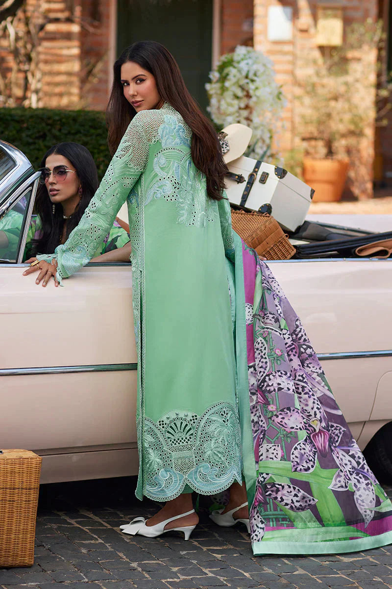 Mushq Te Amo Embroidered Lawn 3Pc Suit MSL-2403 Piazza Panache - House Of Hania