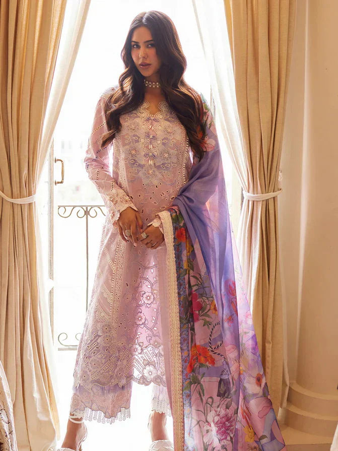 Mushq Te Amo Embroidered Lawn 3Pc Suit MSL-2404 Tuscany Temptation - House Of Hania