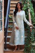 Mushq Te Amo Embroidered Lawn 3Pc Suit MSL-2408 Capri Charm - House Of Hania