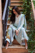 Mushq Te Amo Embroidered Lawn 3Pc Suit MSL-2408 Capri Charm - House Of Hania