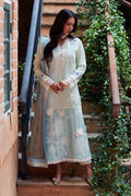 Mushq Te Amo Embroidered Lawn 3Pc Suit MSL-2408 Capri Charm - House Of Hania