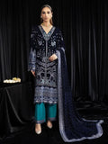NUREH Maya Embroidered Velvet 3Pc Suit NS-105 SAFEENA - House Of Hania