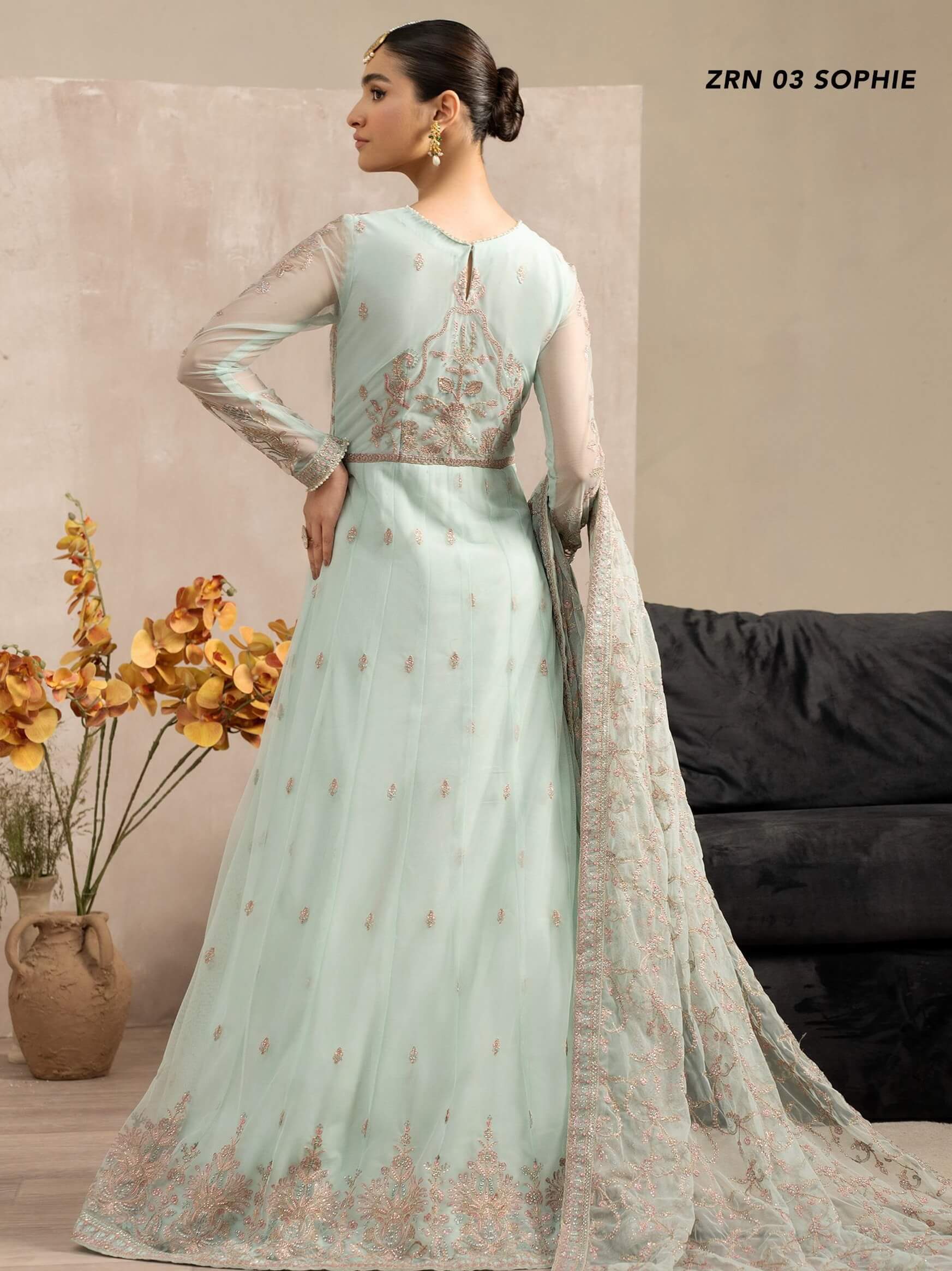 Naqsh by Zarif Festive Formal 3 Piece Suit ZRN-03 SOPHIE - House Of Hania