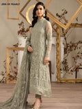 Naqsh by Zarif Festive Formal 3 Piece Suit ZRN-05 PEARLY - House Of Hania