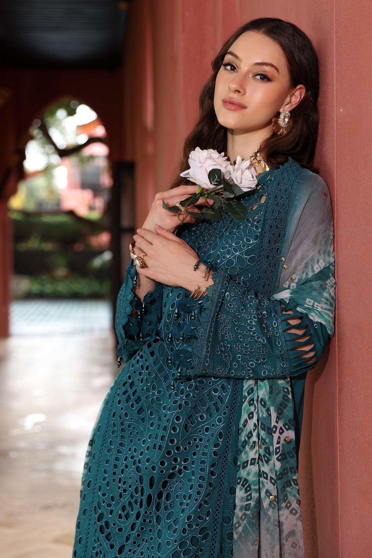 Nureh | Bazaar Lawn 25 | NE-107 - House Of Hania