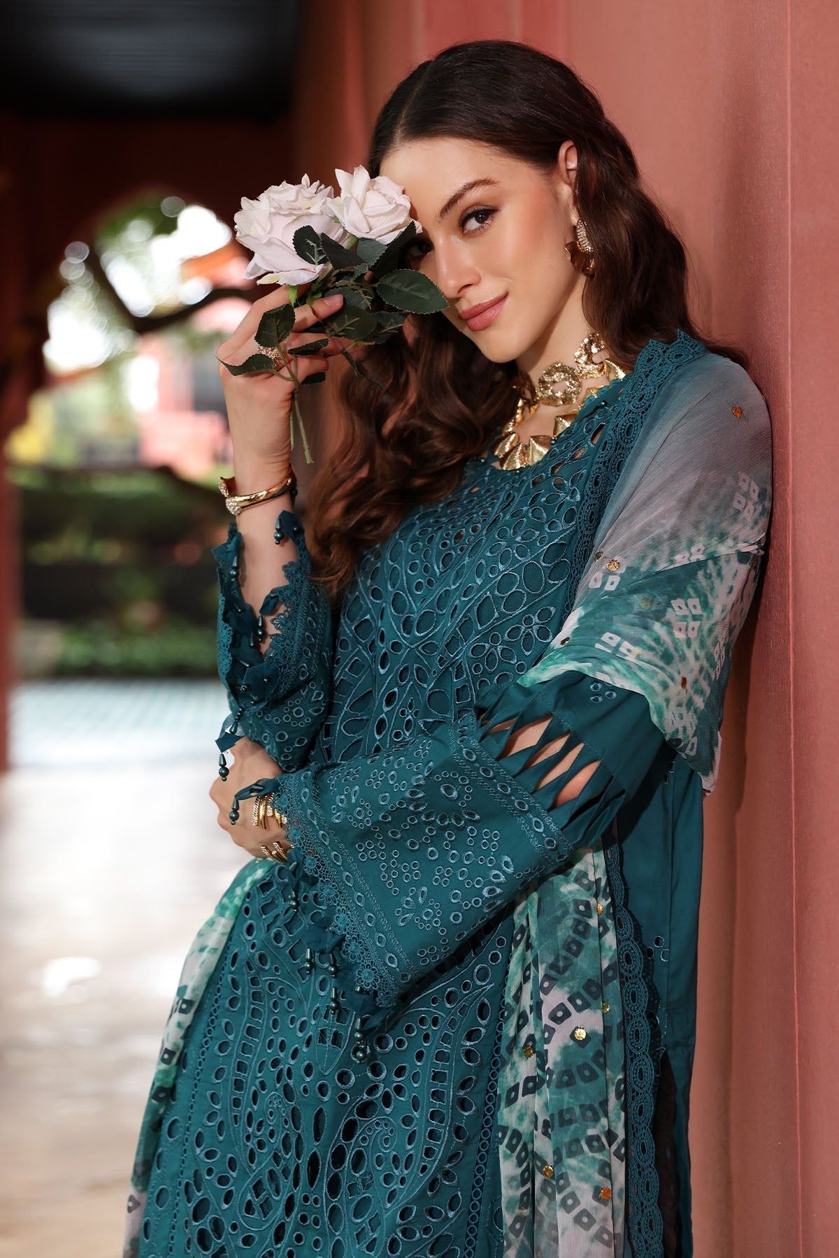 Nureh | Bazaar Lawn 25 | NE-107 - House Of Hania