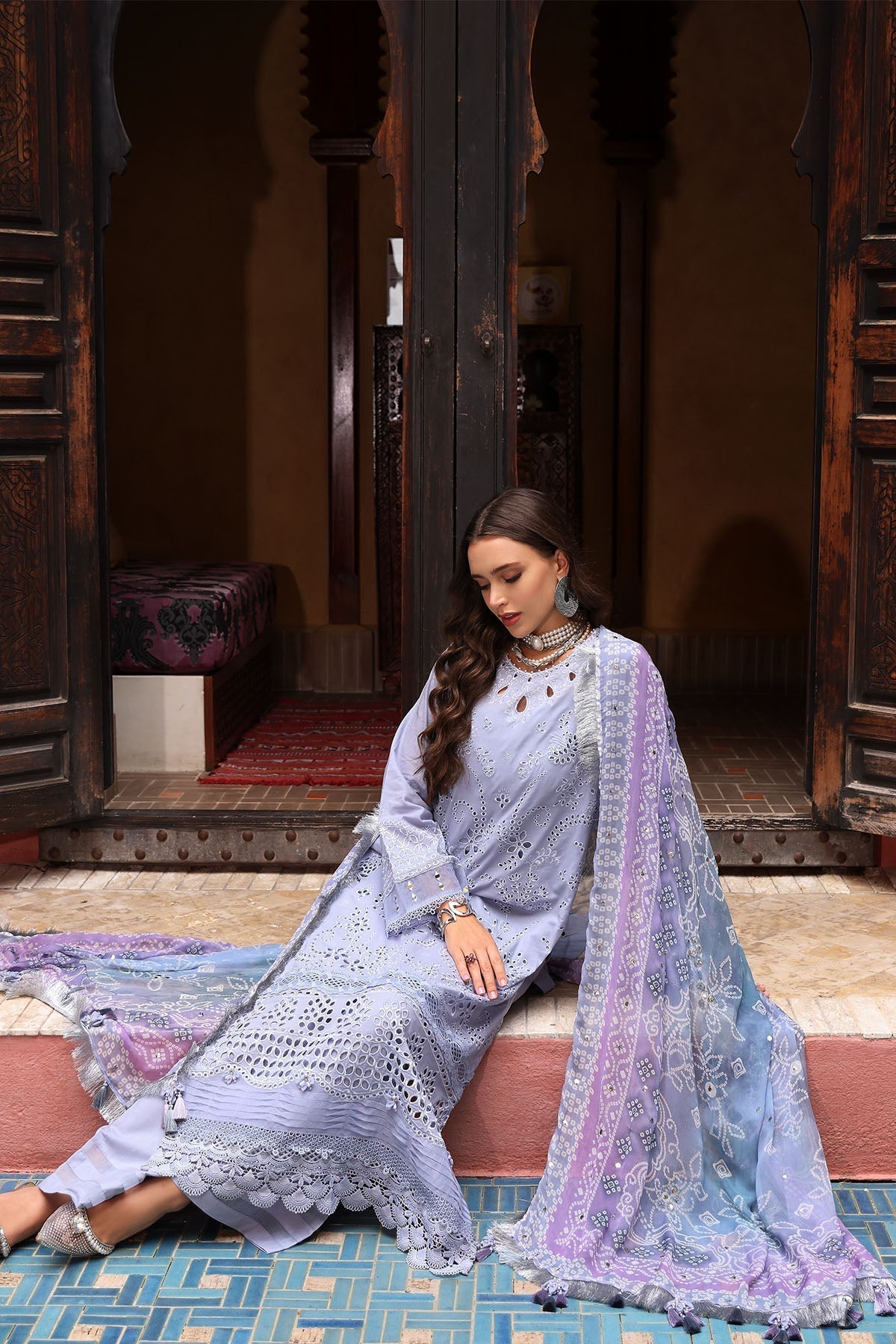 Nureh | Bazaar Lawn 25 | NE-108 - House Of Hania