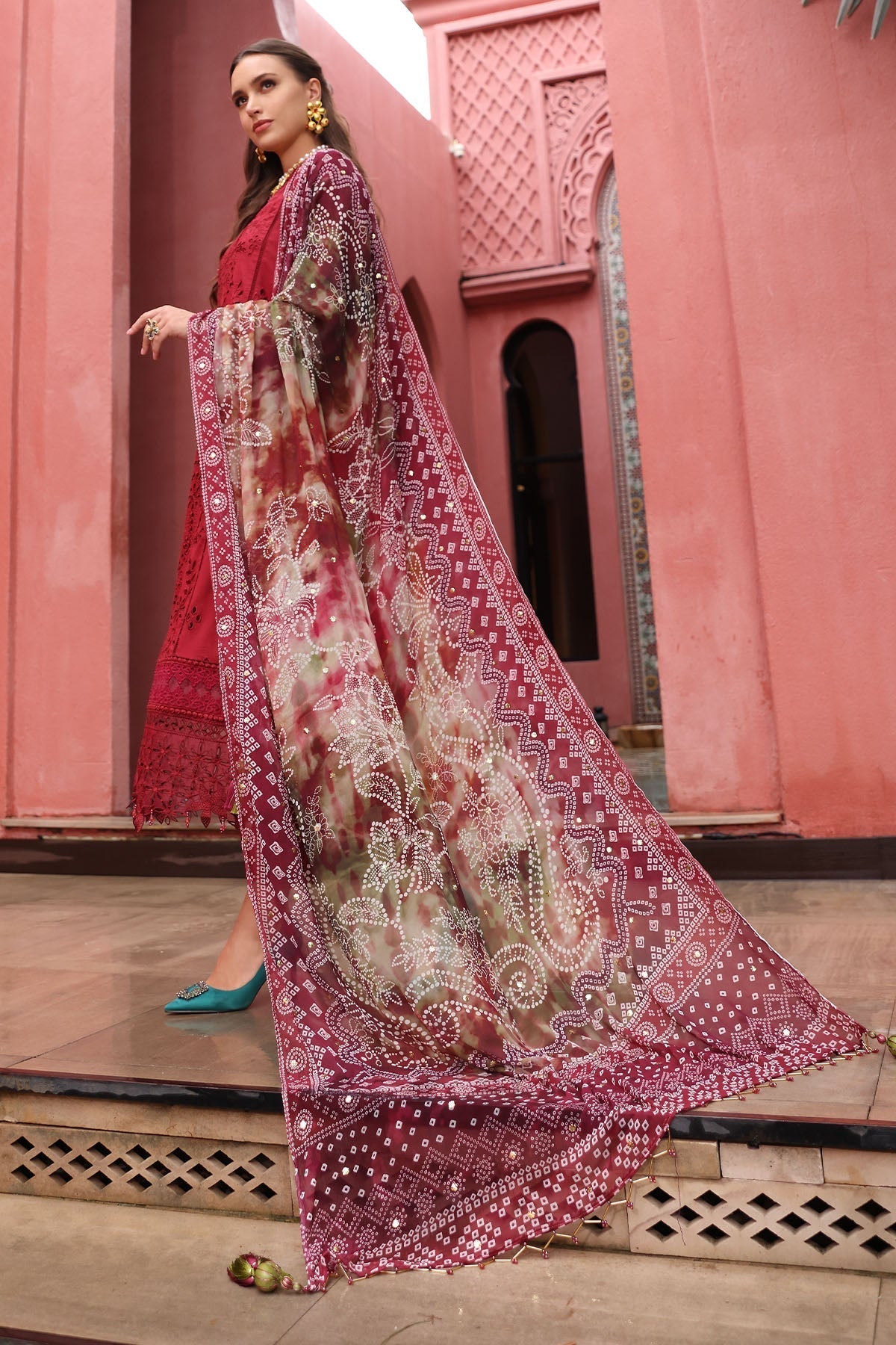 Nureh | Bazaar Lawn 25 | NE-109 - House Of Hania